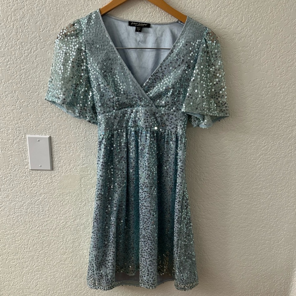 Betsy Johnson Evening Vintage Y2k Sequin Dress